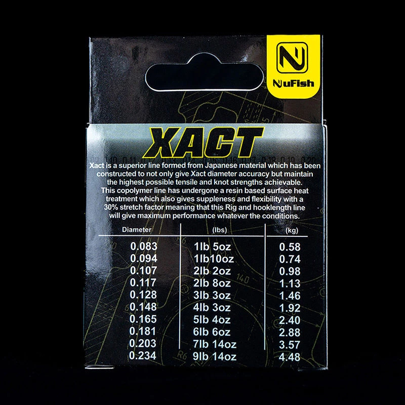 Nufish Xact Rig & Hooklength Line